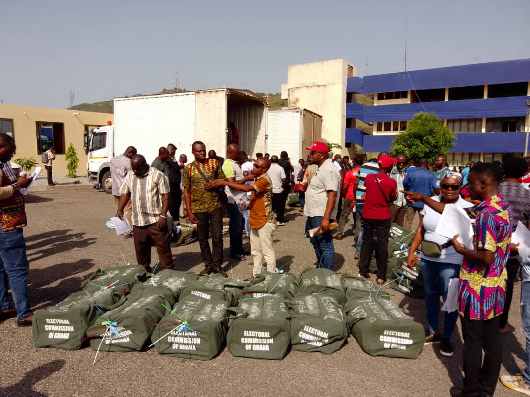 Election materials for the Volta Region have arrived