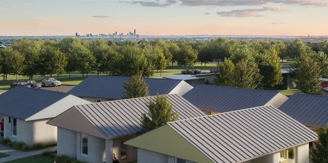 US company Concrete prints houses for the homeless