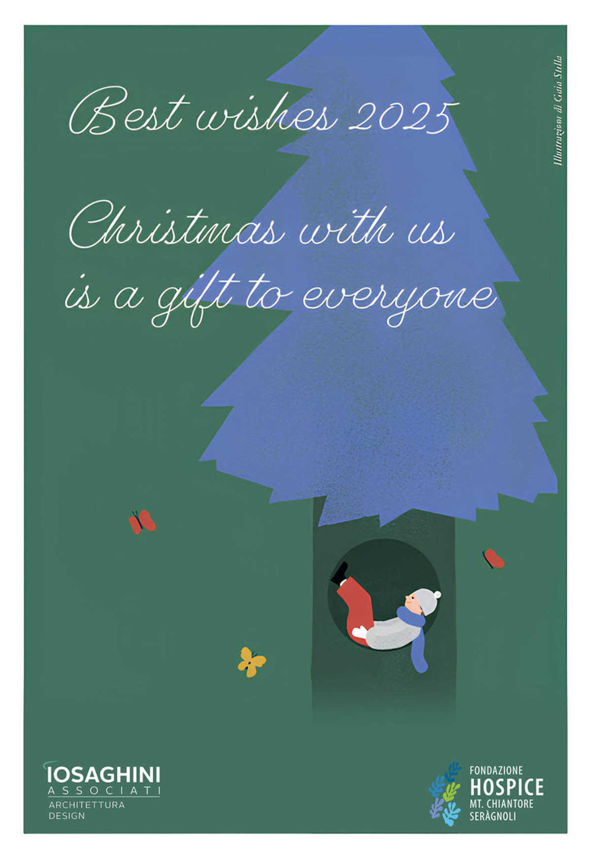 The Christmas cards of the world's architects and designers are full of hope and joy