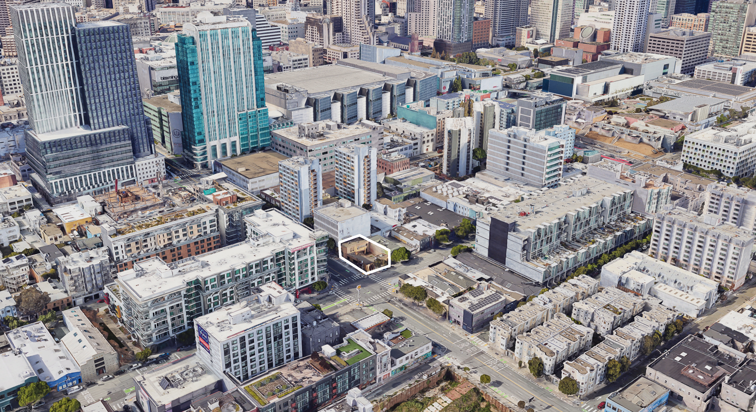 896 Folsom Street, image via Google Satellite