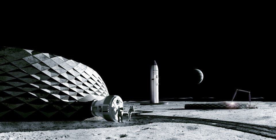 NASA has helped a 3D printing design company called Icon create space houses out of moon rocks