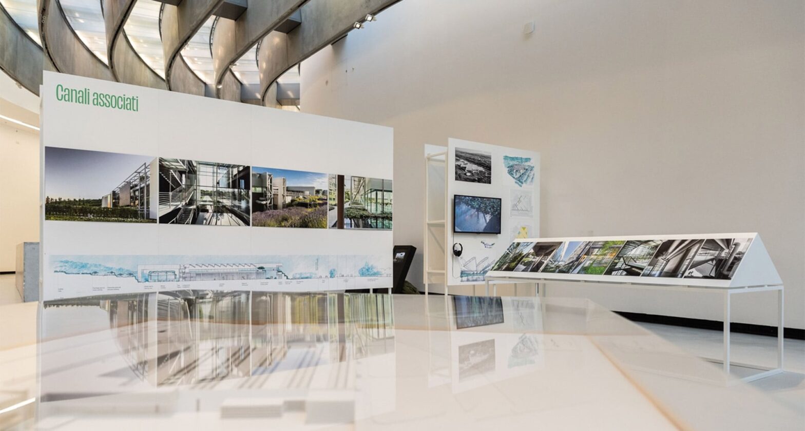 The Valvigna headquarters in the MAXXI Museum