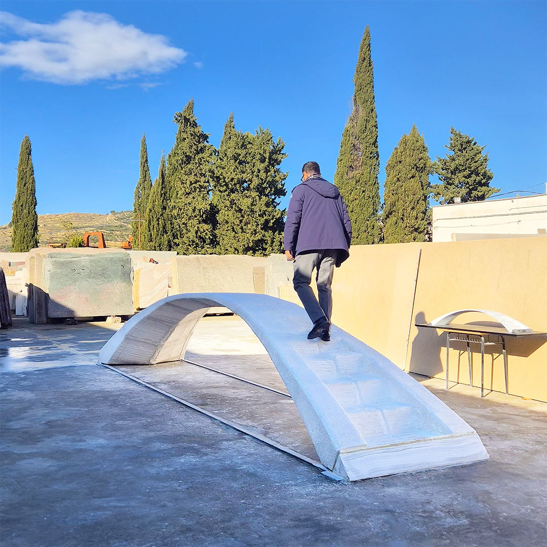 Italy's Da Vinci Bridge Reinvented with 3D Printing and Stone Scraps - 3DPrint.com