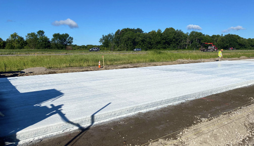 MnROAD demonstration proves the effectiveness of binders for CO2 reduction – concrete products