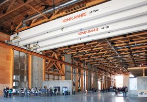 Interior of the Janicki Industries Building 10 by Chad Fisher Construction