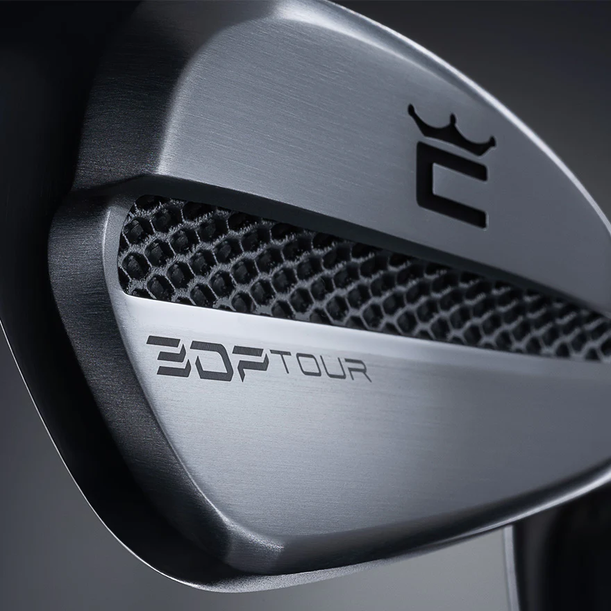 Close up of Cobra Golfs 3D printed tour iron. Image about Cobra Golf
