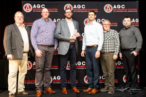 Chad Fisher Construction receives an AGC of the Washington Construction Excellence Award
