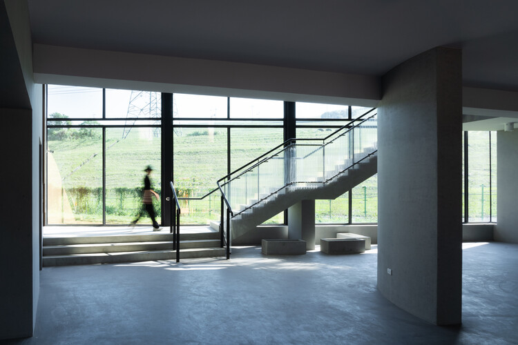 Hushan Reservoir Environmental Education Center / KDS Architects - Interior photography, glass