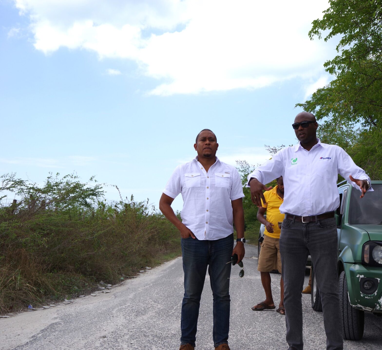 Carib Cement researches long -lasting concrete streets for the rural areas of Jamaica