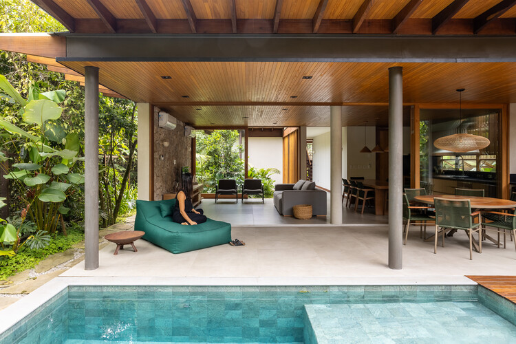 Isa -Residenz / Pitta Arquitetura - Interior photography, living room, garden