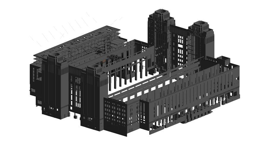 BIM increase in efficiency gains because the AEC industry uses progressive modeling solutions