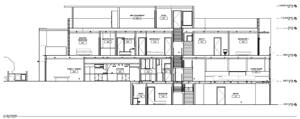 658 29th Street Building Elevation, picture by Gabriel Legaspi