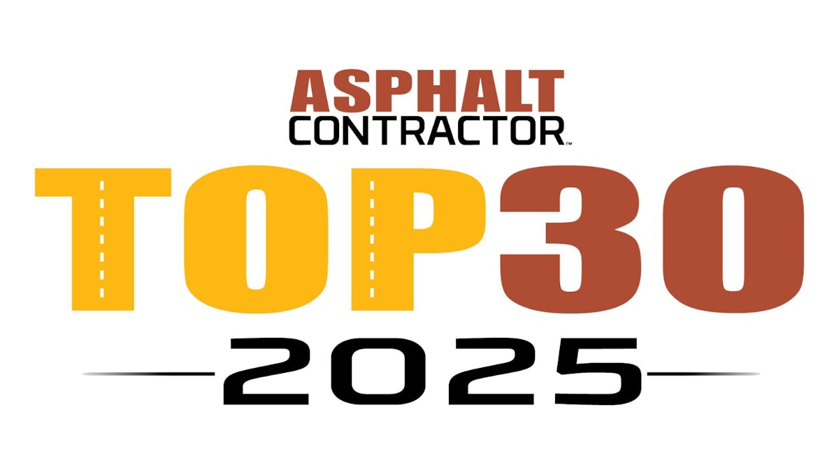 Top 30 products from the asphalt contractor 2025