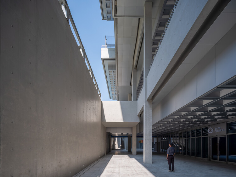 Shekou Kultur- und Sportpark / Tanghua architects - Interior photography, concrete