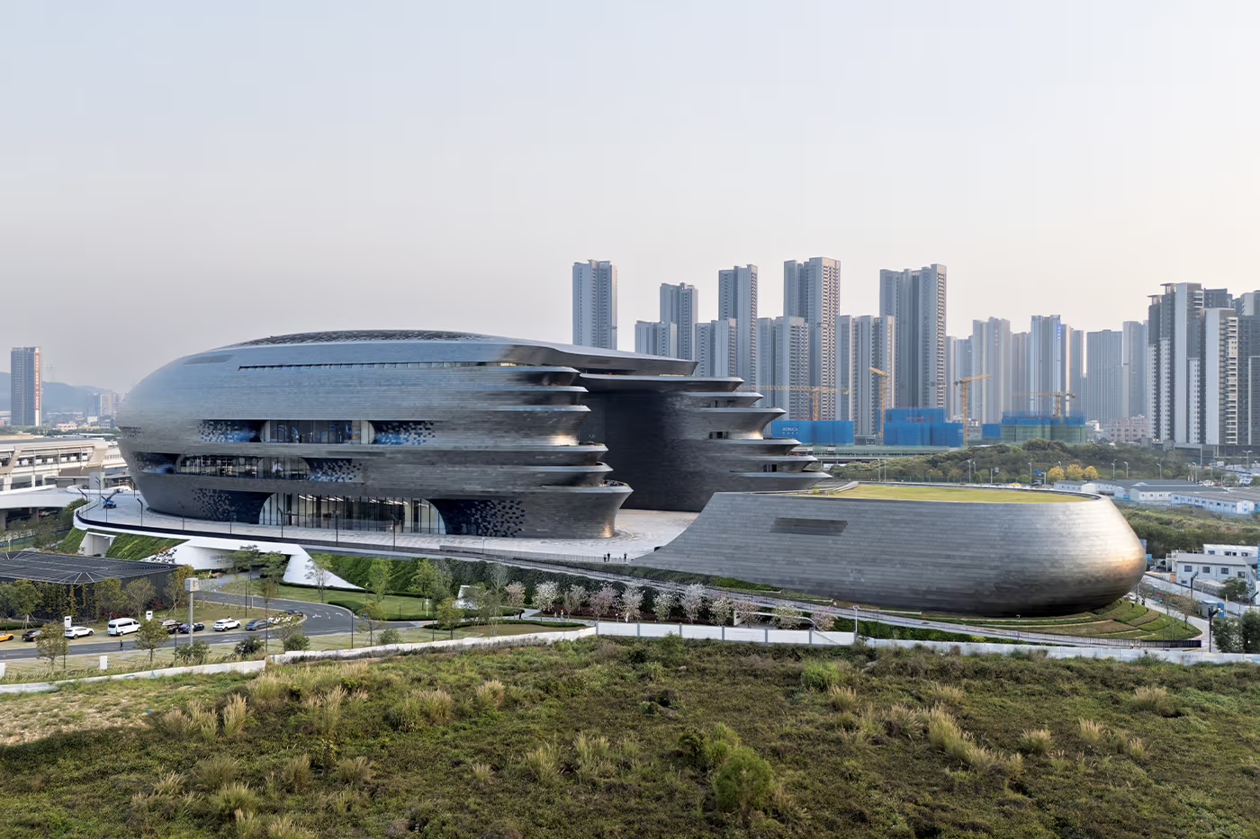 Zaha Hadid Architects reveal futuristic Shenzhen Science & Technology Museum | dumb