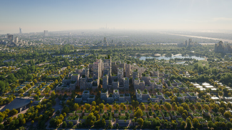 Big presents the master plan to transform the Jebel Ali racetrack in Dubai into a green walk -in district - Figure 4 of 9
