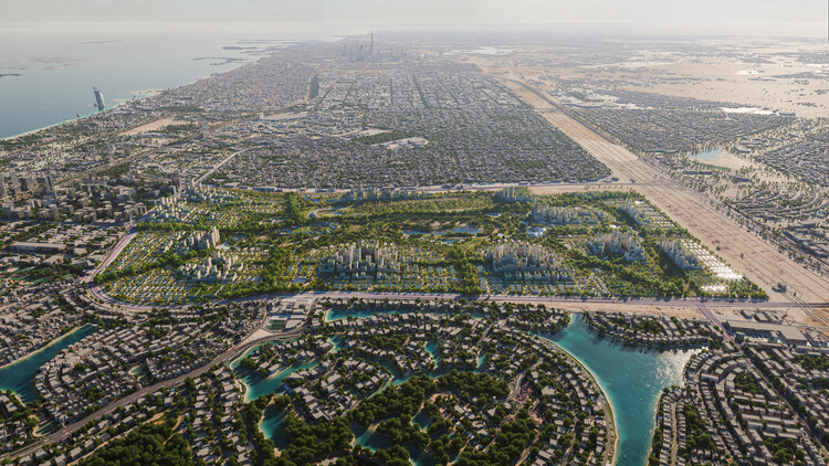 Big presents the master plan to transform the Jebel Ali racetrack in Dubai into a green walk -in district - Fig. 2 of 9