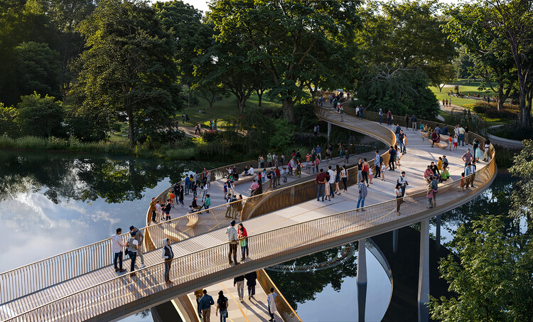 The British government reveals five selection designs for Queen Elizabeth II Memorial in London - Image 20 of 21