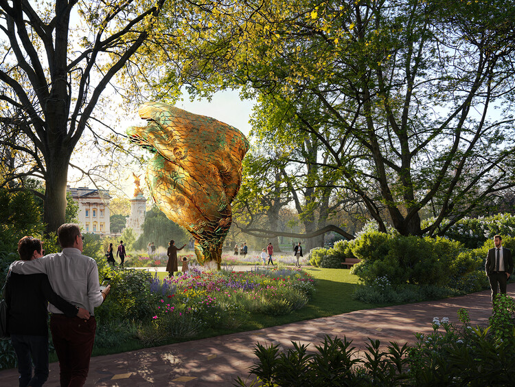 The British government reveals five selection designs for Queen Elizabeth II Memorial in London - Image 2 of 21
