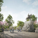 The British government reveals five selection designs for Queen Elizabeth II Memorial in London - Image 4 of 21