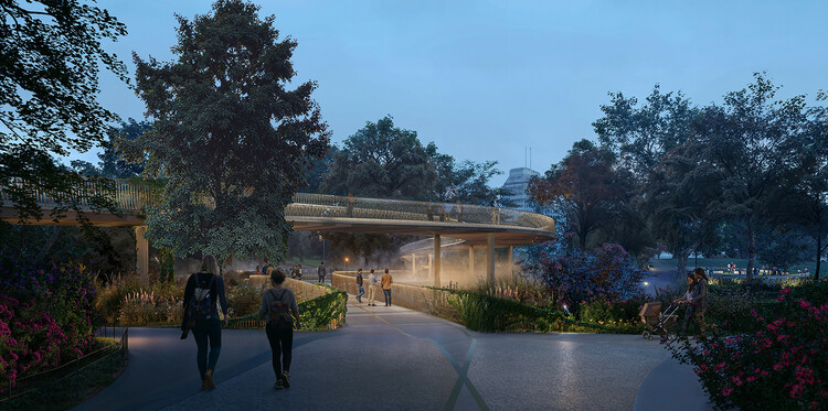 The British government reveals five selection designs for Queen Elizabeth II Memorial in London - Image 21 of 21