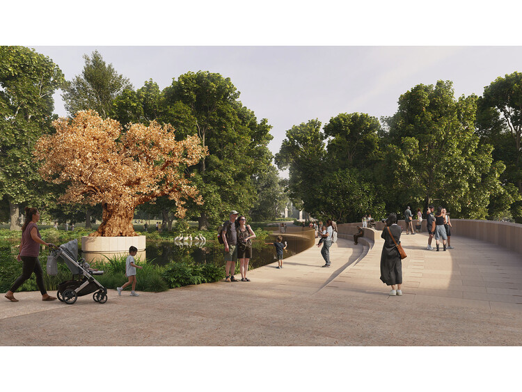 The British government reveals five selection designs for Queen Elizabeth II Memorial in London - Fig. 15 of 21