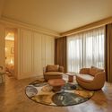 Art Legacy Hotel / Rebelo Andrade - interior photography, living room, wood, lighting