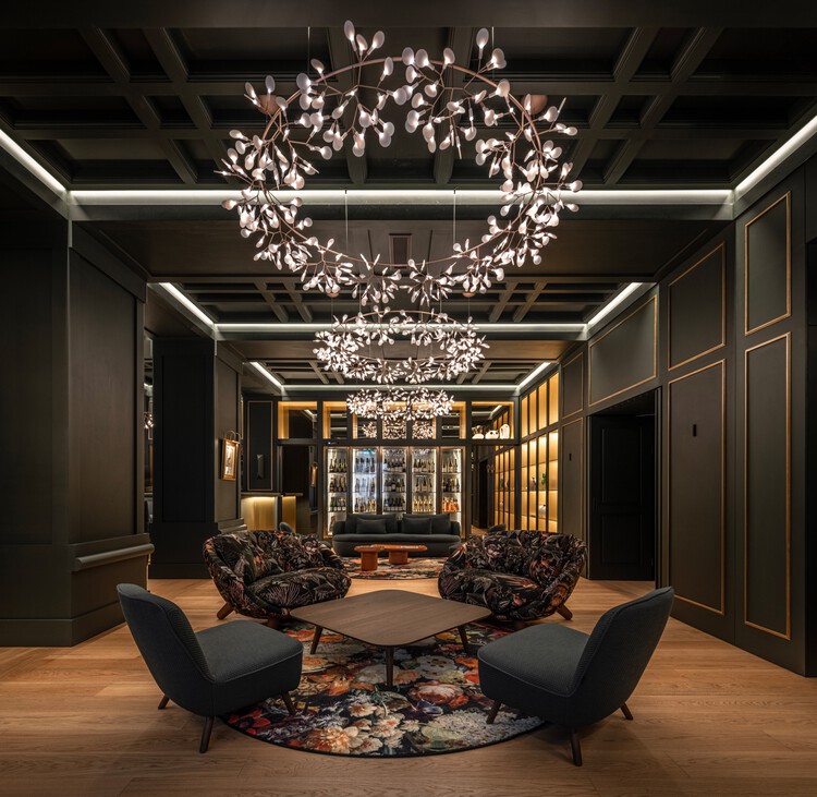 Art Legacy Hotel / Rebelo Andrade - interior photography, living room, lighting, chair