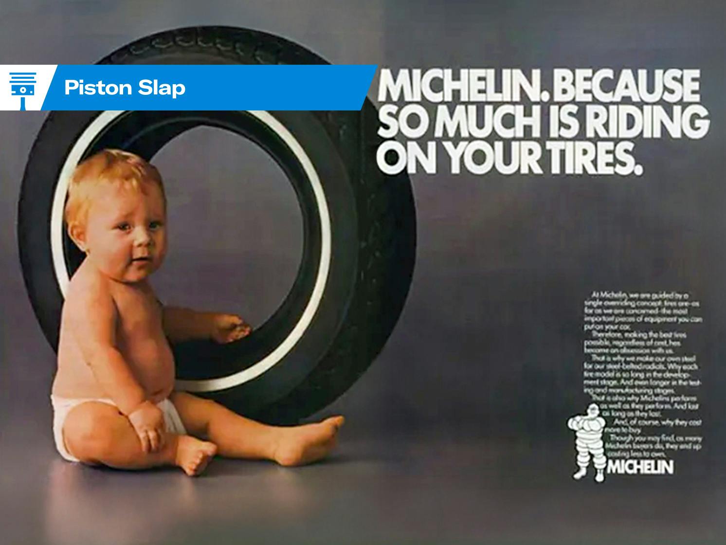 Piston slap: two reasons for tire technology
