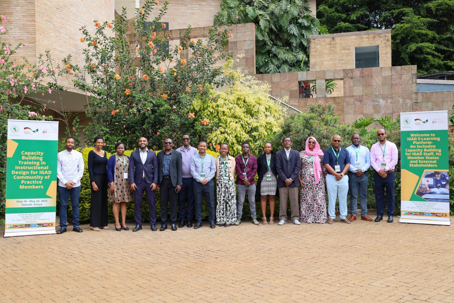 IGAD houses capacity building training training in class design to advance the e-learning rollout
