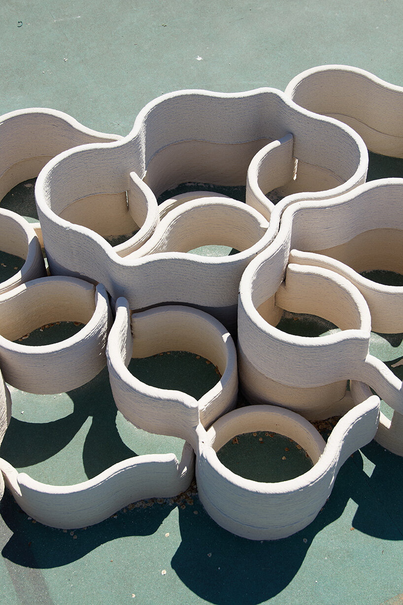 Mario Cucinella 3D prints Flower -shaped sustainable amphitheater in the San Servolo in Venice in Venice
