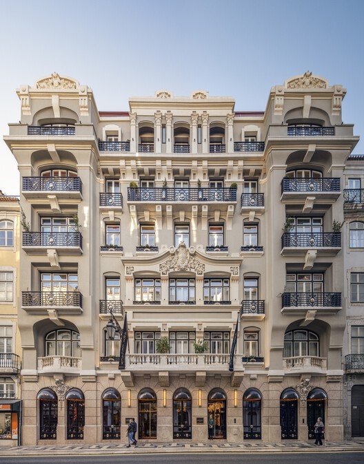 Art Legacy Hotel / Rebelo Andrade - external photography, facade, sheet, balcony, arcade