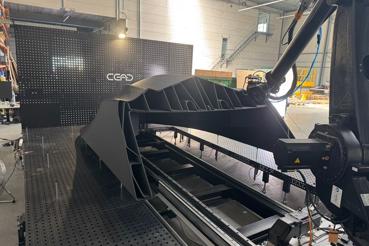 CEAD starts the Maritime application center, which is dedicated to industrial 3D print boat flours