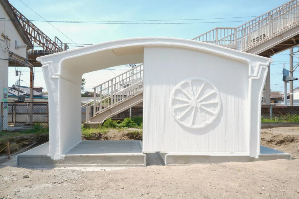 Japan 3D printed a train station. It only took 6 hours