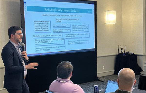 The AEM Sustainability Council meets before the conference for product safety and stewardship, coordinates future activities - AEM