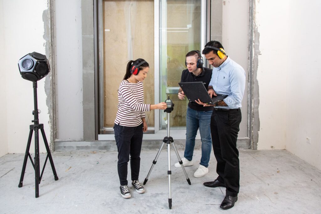 3 architecture technology schools, the buildings reinforcement