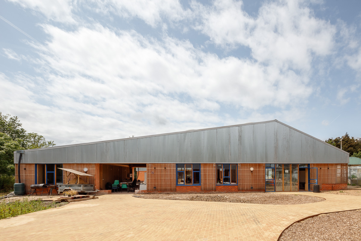 The Wolves Lane Center is a new, Green Community Hub