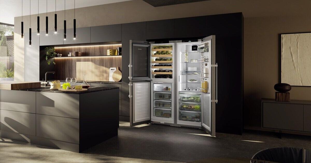 Liebherr awarded 2025 Red Dot Design Award for new side-by-side refrigerators with an integrated wine compartment |