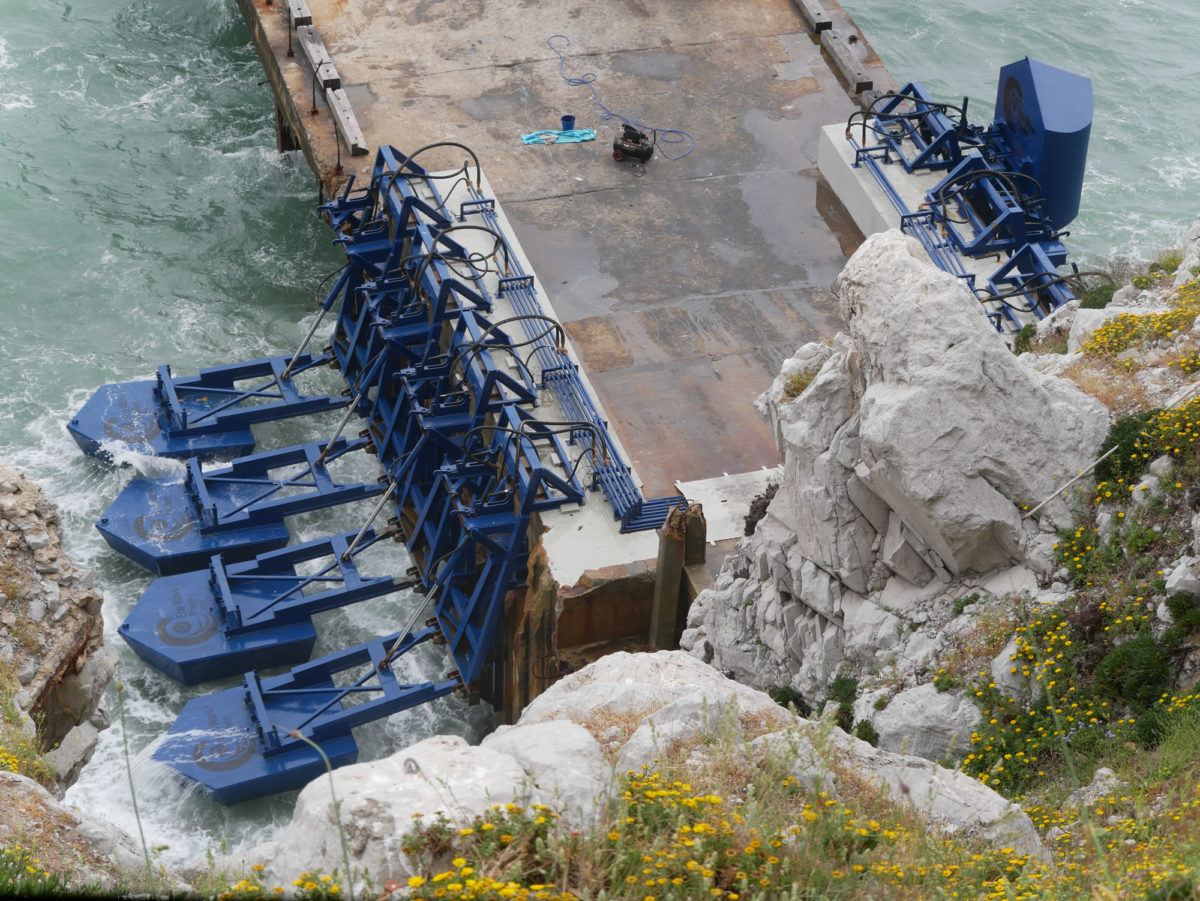 The ECO shaft performance is one step closer to the integration of its Portugal Wave Energy project