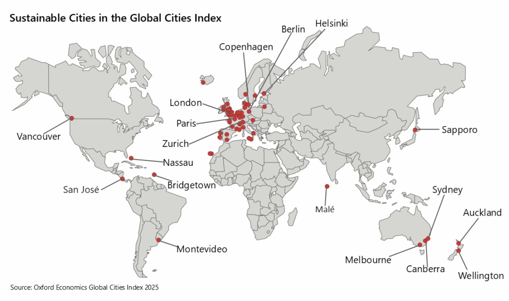 The world's leading sustainable cities: built for long -term prosperity
