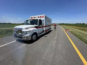 The man injured seriously after concrete cars