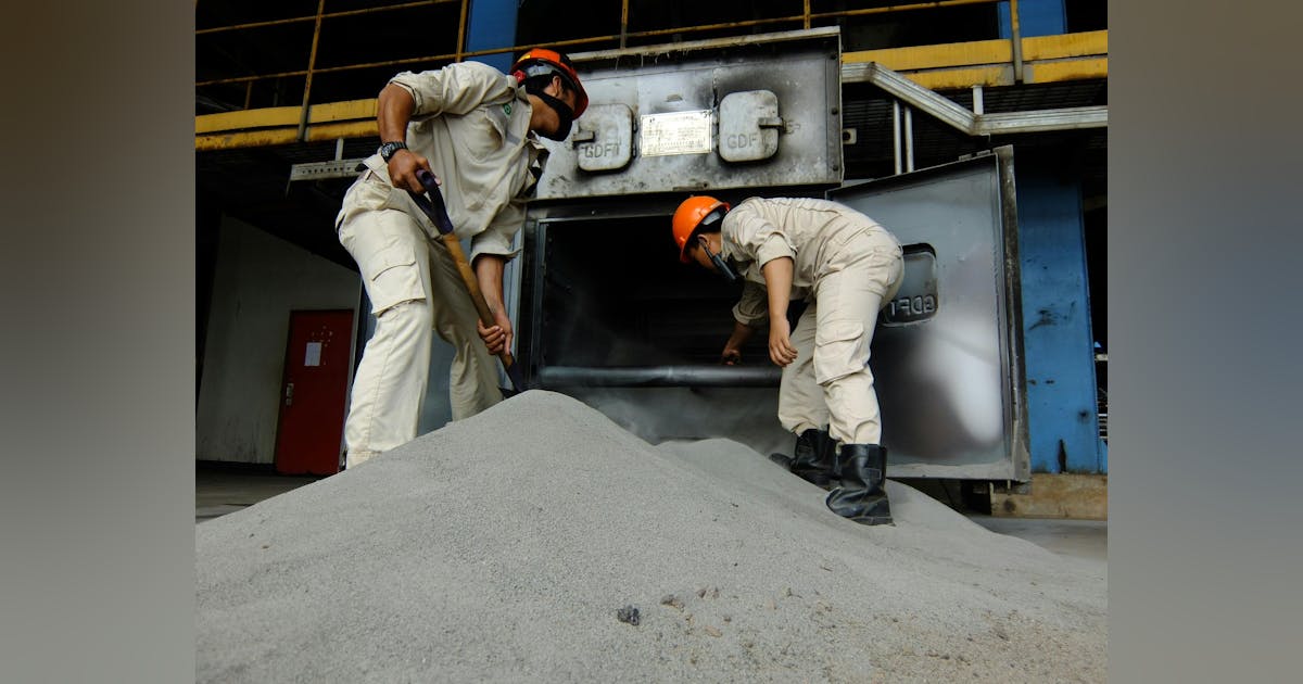 The new green cement plant replaces Portland in Oregon