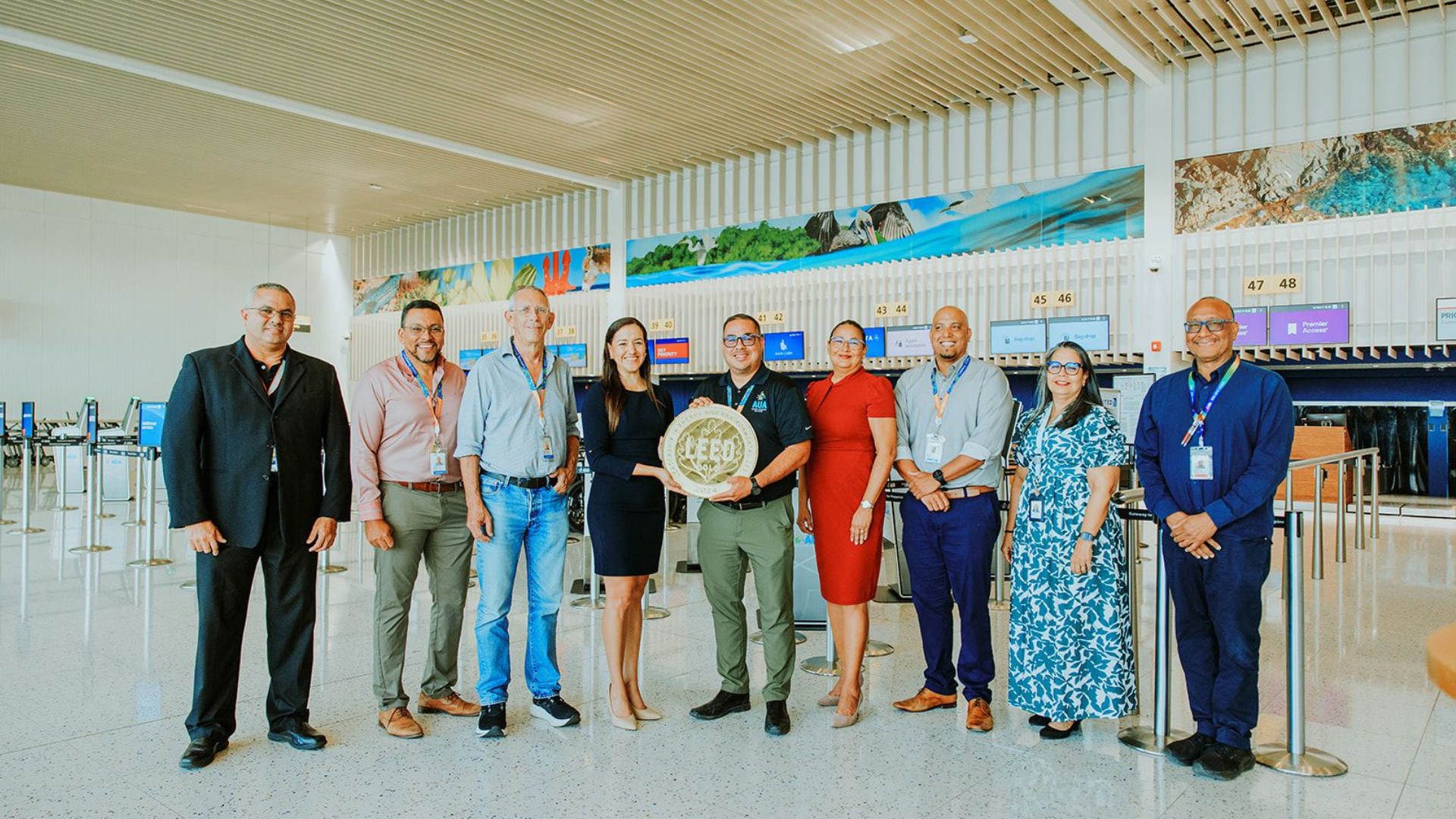 Queen Beatrix International Airport reaches Leed Gold Certification
