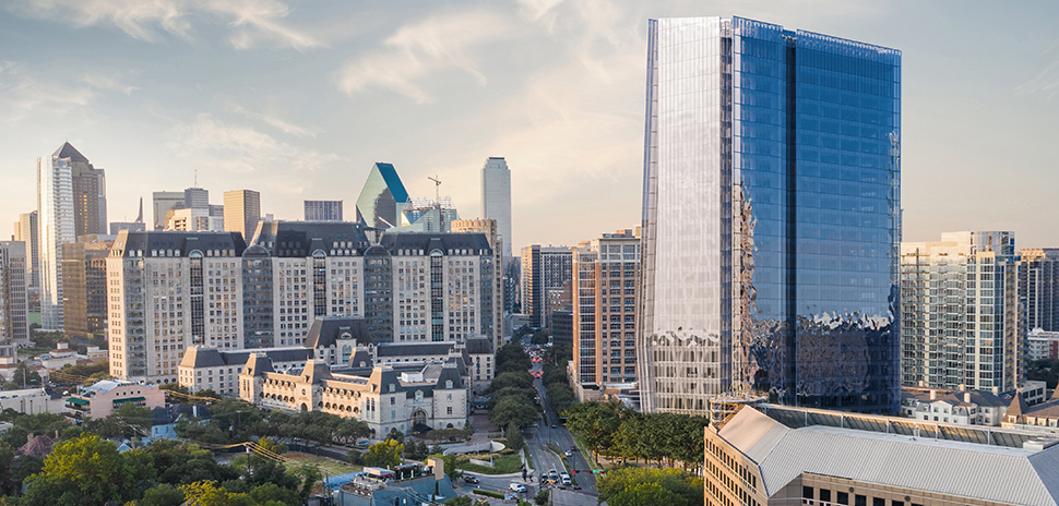X marks the place when Uptown Dallas' highest tower opens »Dallas Innovation