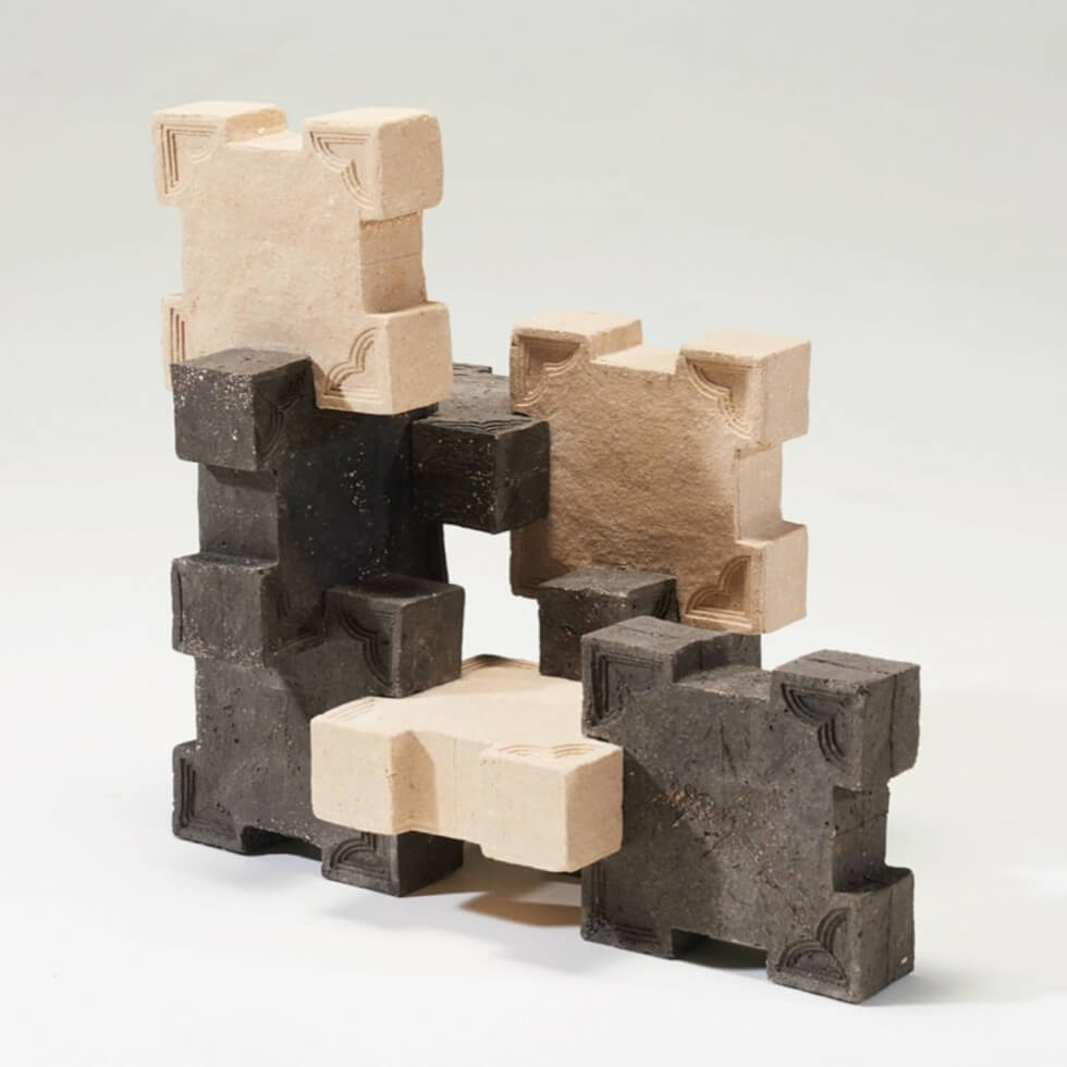Subject: Shell transforms egg shells into modular, interlocking bricks