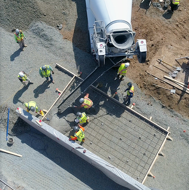 Data center giant proves the sublime cement concrete mix in pilot plates - concrete products