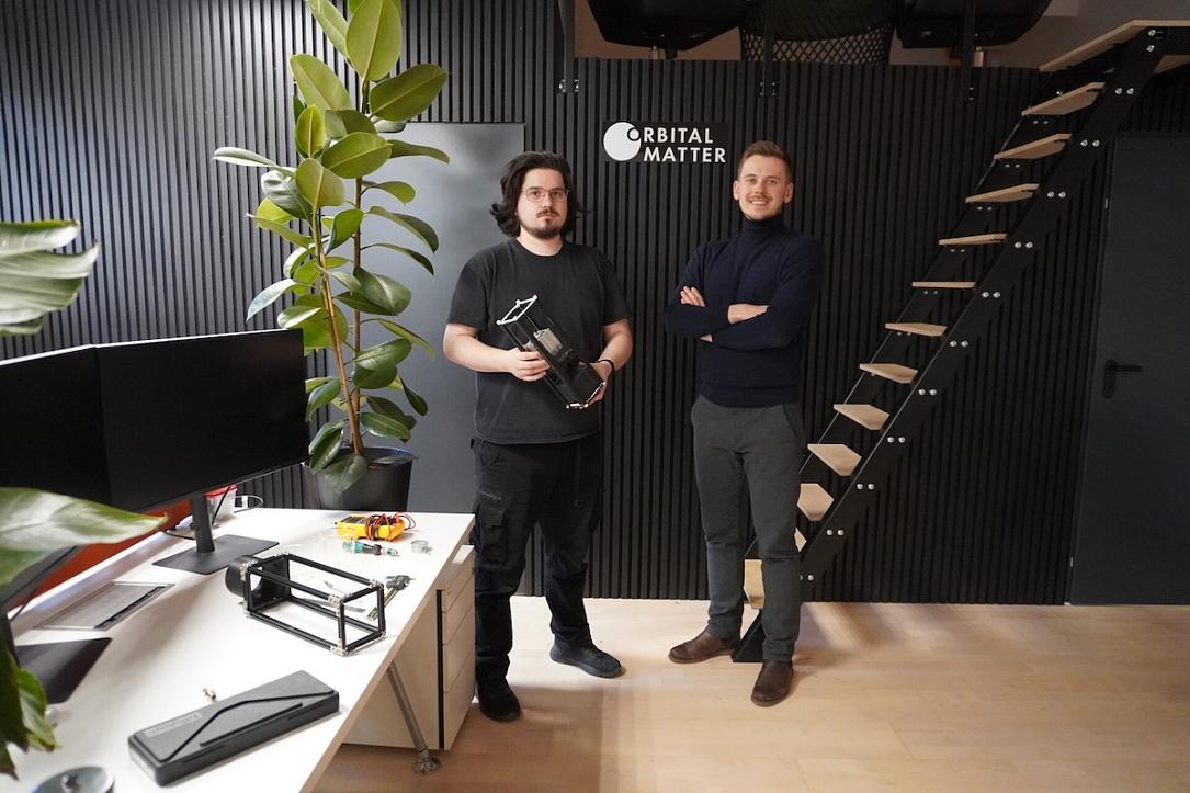 Romanian early game ventures supports the space-tech startup orbital matter with 1 mln seed financing EUR