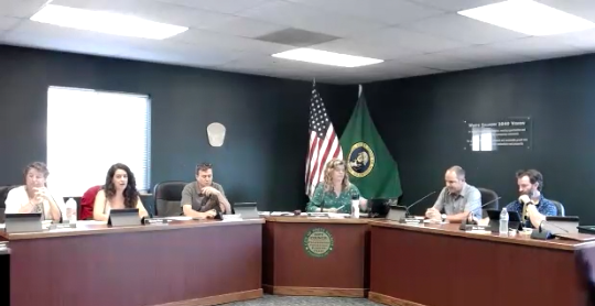 White salmon to award a water project of 5.4 million US dollars. Consider updates for law enforcement and parking contracts