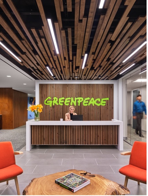 How to reduce the emissions of office renovation work