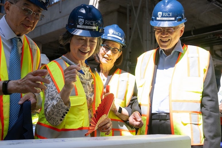 "Reflection of rices moment of growth": New Chao College, Future Home of Lovett College, which at the out -out ceremony | Rice messages were celebrated | News and media relationships